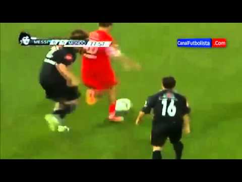 Neymar Humiliates Lugano, Messi 8-5 Rest of the World