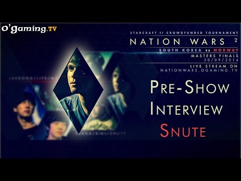 Snute : Interview pré-match Norvège vs Corée