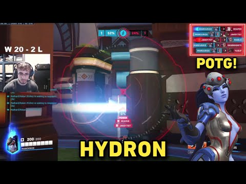 POTG! 🤯 HYDRON INSANE WIDOWMAKER GAMEPLAY 28 ELIMS!   OVERWATCH 2 SEASON 10