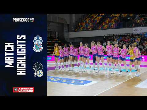 Highlights | Il Bisonte Firenze – Prosecco DOC A. Carraro Imoco Conegliano 0-3