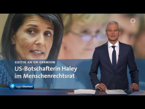 tagesthemen 22:15 Uhr, 06.06.2017