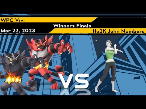 Xeno285 W.Finals - Vivi (Incineroar) vs John Numbers (Wii Fit) - SSBU Tournament