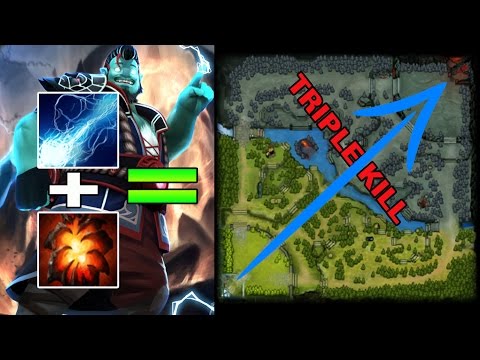 Abed 9k MMR - Crossing the map and doiing a triple kill with the aegis regen - Dota 2