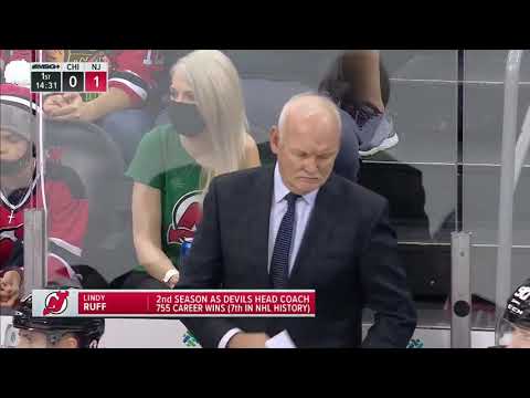 NHL  Oct.15/2021  Chicago Blackhawks - New jersey Devils