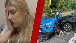 CAR ACCIDENT 20 WEEKS PREGNANT - AT THE END OF VLOG 😞