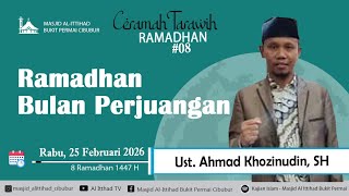 Download lagu 🔴 [Live] Ceramah Tarawih #08 : Ust. Ahmad Khozinudin, SH • 8 Ramadhan 1447 H mp3
