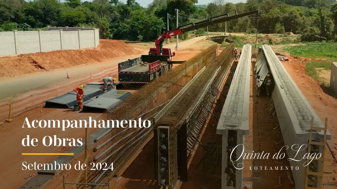 Acompanhamento de Obra do Quinta do Lago - Setembro 2024