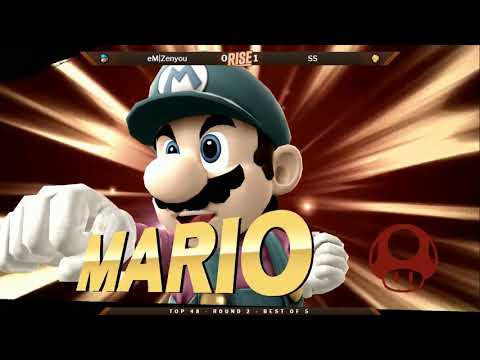 Rise 2018 Top 48 WR3 - eM|Zenyou (Mario) vs SS (Cloud)