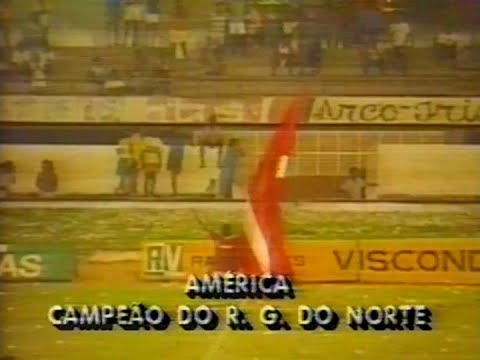 América 1 x 0 ABC | AMÉRICA CAMPEÃO POTIGUAR 1991