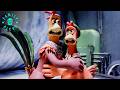 Rocky Races Inside The Pie Machine To Save Ginger Chicken Run