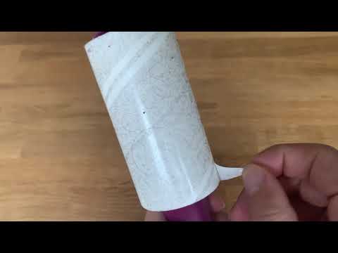 Metkix Lint Roller - Easy Peel Instructions