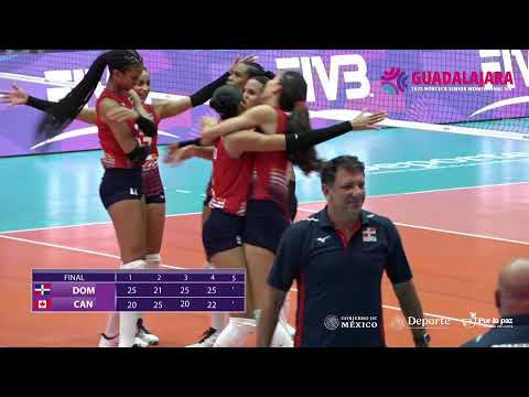 Dominican Republic vs Canada  Preliminary Round | NORCECA Womenʼs Final Six 2025