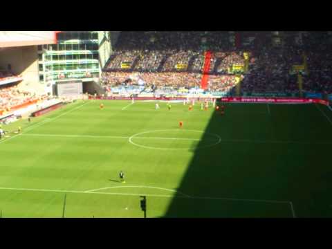 Das 1:0: 1.FC Kaiserslautern - Karlsruher SC 2:0 [04.10.2014]
