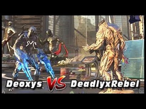 Injustice 2: WOTG - S2 - Week 6 - Deoxys (Blue Beetle) Vs DeadlyxRebel (Swamp Thing)