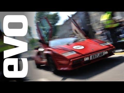 Lamborghini Countach 50th anniversary tour | evo DIARIES