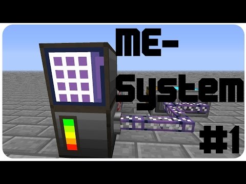 [1.6.4] Applied Energistics / ME System #001 - Basics [German]