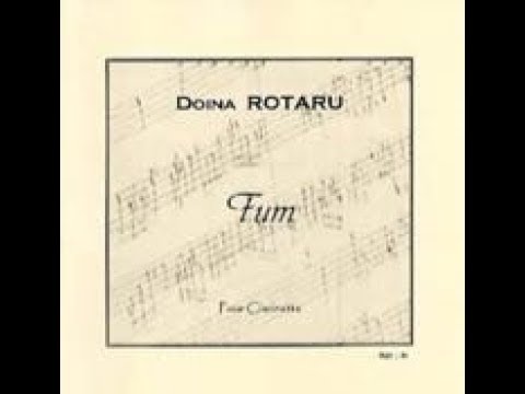 Doina ROTARU - Fum(Smoke) for clarinet (Minchan Kim)