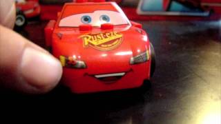 YouTube thumbnail: Lego Disney Cars 2 8486 Mack's Team Truck Review