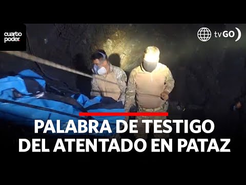 Key witness identified perpetrators of the massacre in the Pataz mine shaft | Cuarto Poder | Peru