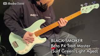 Video thumbnail for 【Ikebe B-Sound Check】BLACK SMOKER Beta P4 Trad Master (Surf Green/Light Aged)【試奏動画】 by Ikebe Channel｜池部楽器店