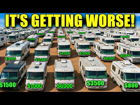 RV MARKET MELTDOWN: Like-New RVs Now Selling for Dirt Cheap (2025)