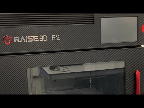 Таймлапс 3D печати на Raise E2