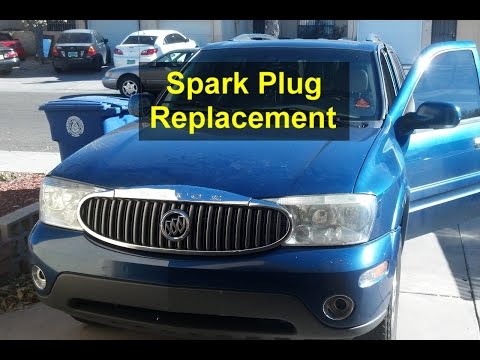Tune up, spark plug replacement, Buick Rainier - VOTD