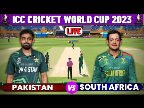 Live: PAK Vs SA, ICC World Cup 2023 | Live Match Score | Pakistan Vs South Africa | 1st Innings