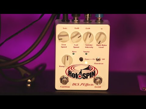 Review Demo - DLS Effects RotoSPIN Rotary Effect