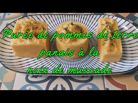 Purée de pommes de terre, panais, à la noix de muscade. Mashed potatoes, parsnips, nutmeg.