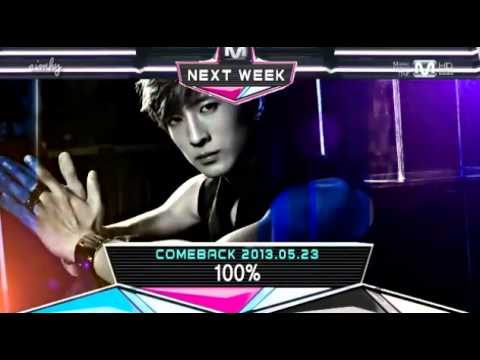 130516 100% comeback Nextweek