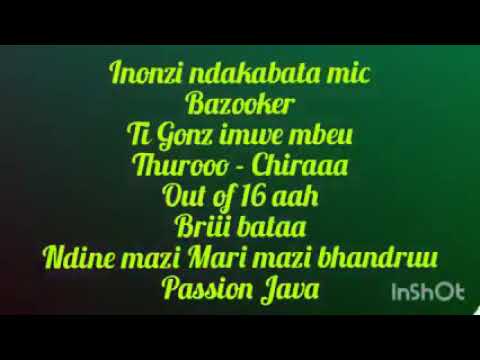 Ndakabata Mic Remix - Sniper Storm ft Enzo Ishall, Bazooker, Boss Pumacol, Jah Master and Ti Gonzi