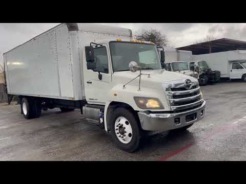 2015 Hino 338 Box Truck with Lift Gate 242,343Mi Inspection Video