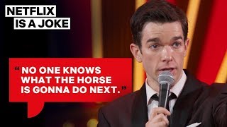 There&#39;s a Horse In The Hospital | John Mulaney | Netflix Is A Joke