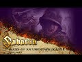 SABATON Diary Of An Unknown Soldier Official Lyric Video