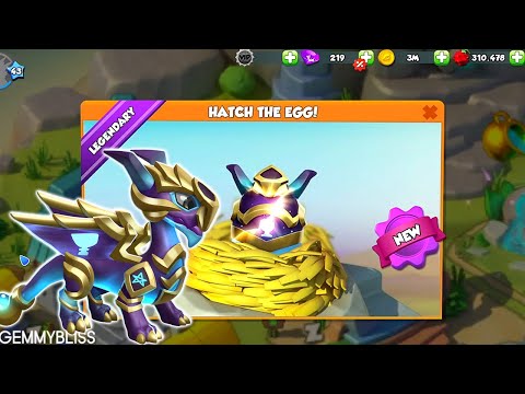 HATCHING LEGENDARY THE MAGICIAN DRAGON IN DRAGON MANIA LEGENDS