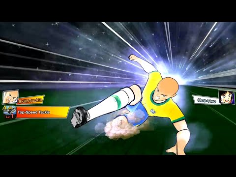 Top-Speed Tackle (Roberto Carolus) - Captain Tsubasa Dream Team Skill
