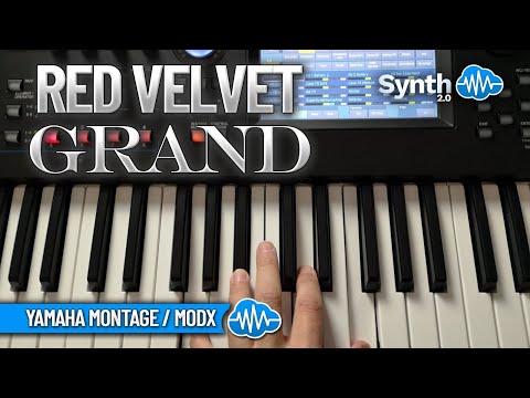 ITB004 - Red Velvet Grand - Yamaha MODX / MODX+ ( 4 presets ) - Video Preview 1