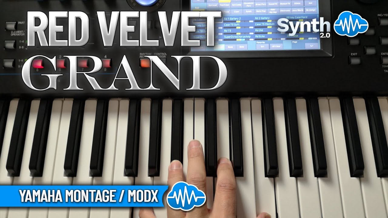 ITB004 - Red Velvet Grand - Yamaha MONTAGE / M ( 4 presets ) Video Preview