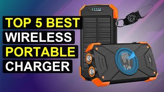 Top 5 Best Wireless Portable Charger | Top Rated Wireless Power Bank