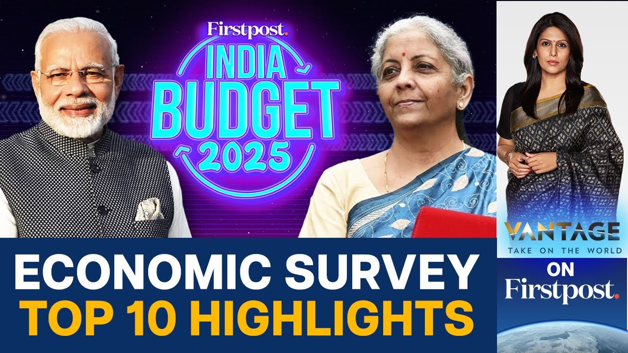 India's Economic Survey Projects 6.3-6.8% Growth in the Next Fiscal | Vantage with Palki Sharma|N18G