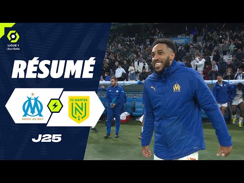 Resumen de Olympique Marseille vs Nantes Jornada 25