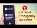 4 Secrets To Fix IPhone Stuck In SOS Mode