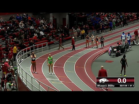 Women's 800m (2026 Razorback Invitational)