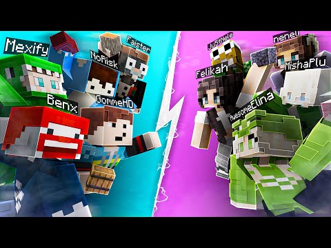 5 JUNGS vs 5 MÄDCHEN YOUTUBER BATTLE