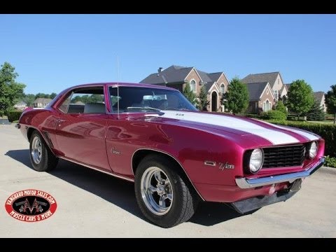 1969 Chevrolet Camaro Z/28 Test Drive Classic Muscle Car for Sale in MI Vanguard Motor Sales