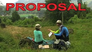 preview picture of video 'Proposal on Top of Dieng Platau - Backpacking part 16'