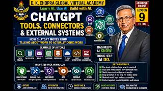 ChatGPT Tools, Connectors & APIs Explained  | Advanced Lesson 9