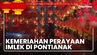 Kemeriahan Perayaan Imlek di Pontianak, Kapolresta Turunkan 825 Personel untuk Amankan Acara
