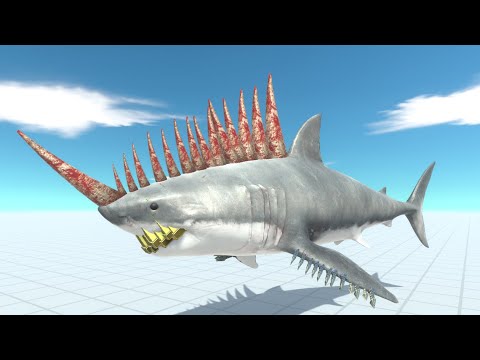 Enhanced version Great White Shark VS Every Unit-Animal Revolt Battle Simulator